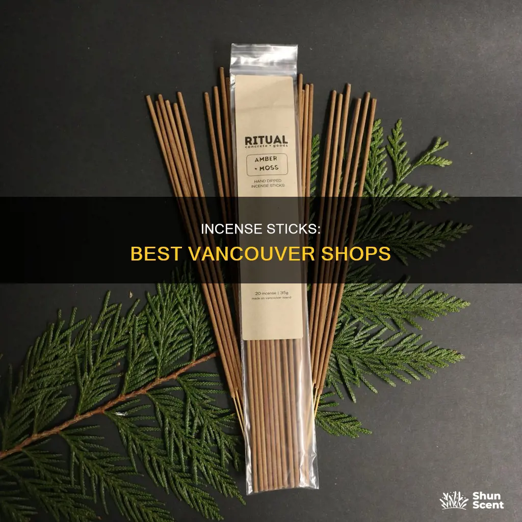 where to buy incense sticks vancouver