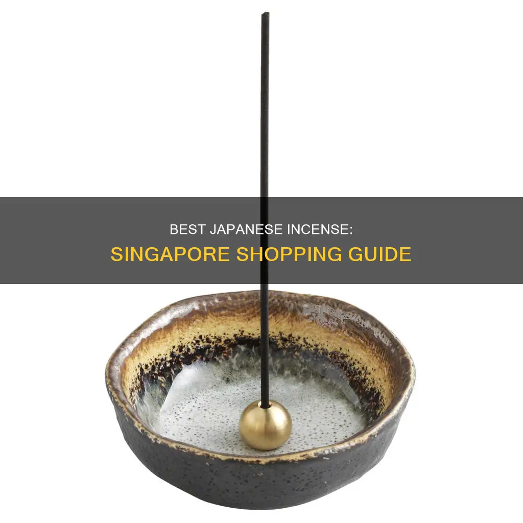 where to buy japanese incense in singapore