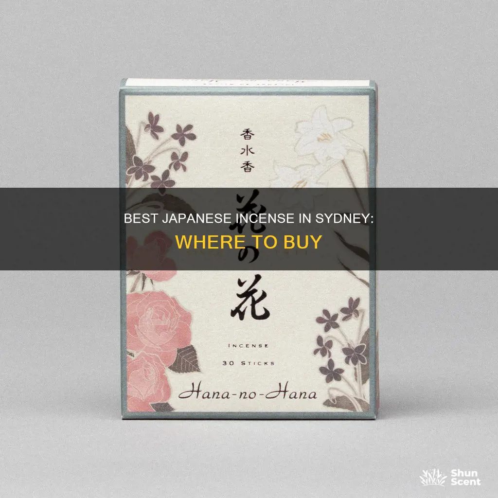 where to buy japanese incense in sydney