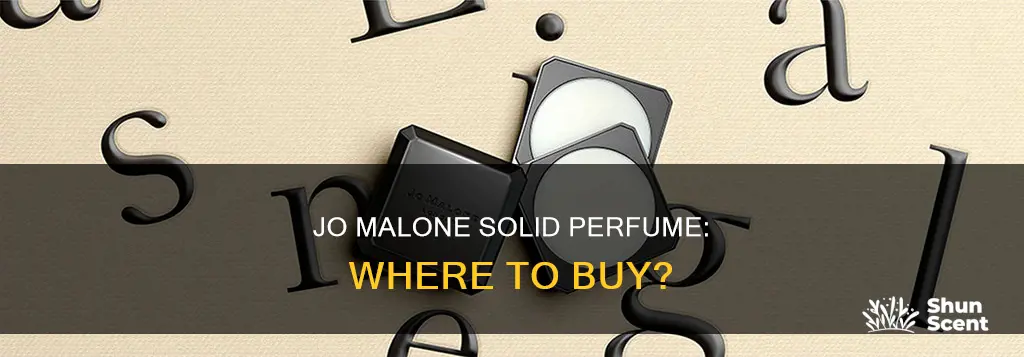 where to buy jo malone solid perfume