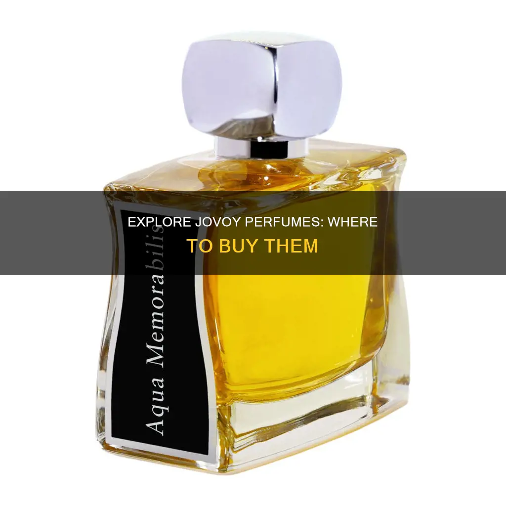 where to buy jovoy perfumes