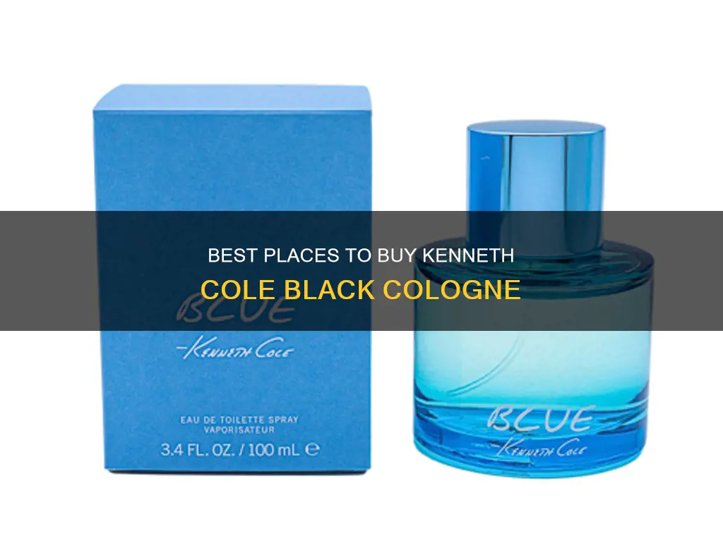 where to buy kenneth cole black cologne