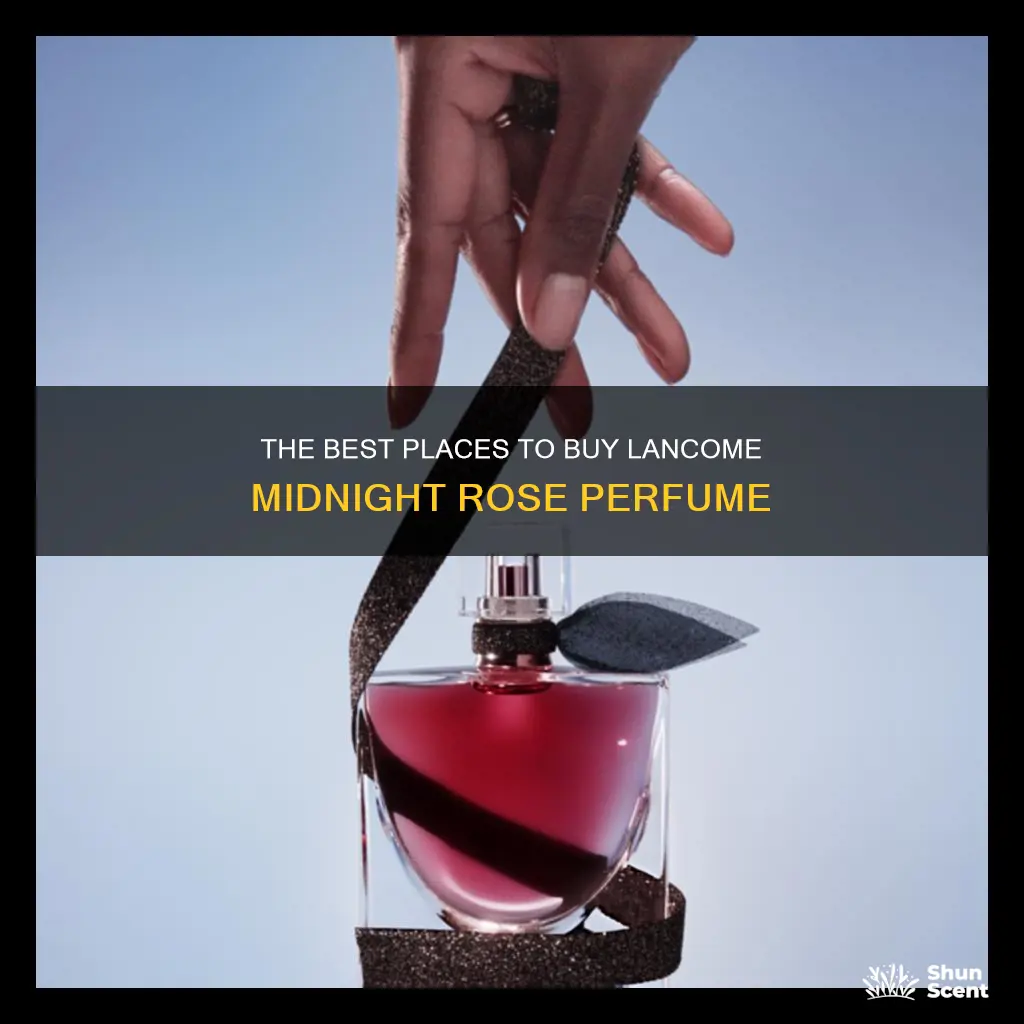 where to buy lancome midnight rose perfume