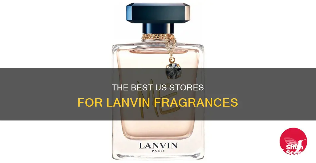 where to buy lanvin fragrance usa