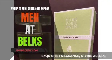 Belk's Lauder Men's Cologne: Where to Buy