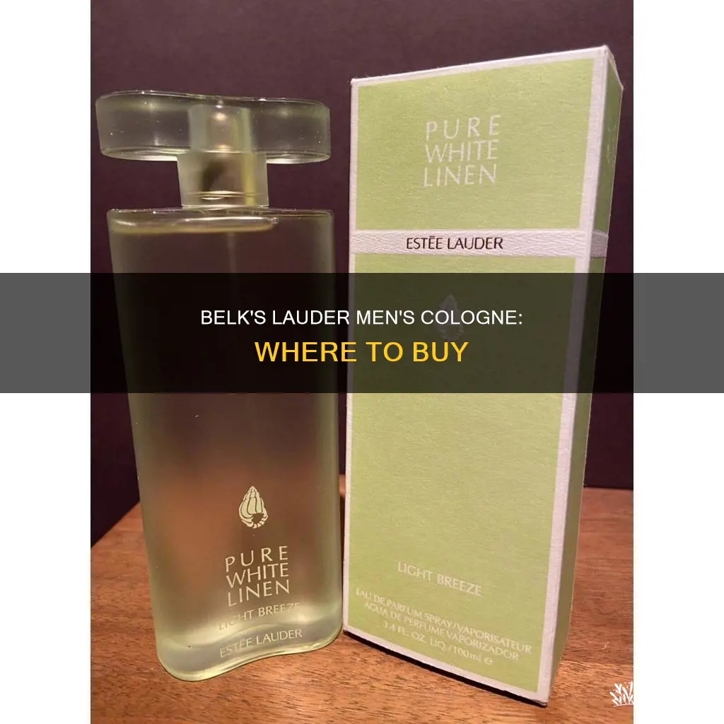 where to buy lauder cologne for men at belks