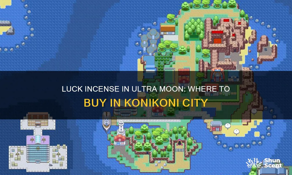 where to buy luck incense in ultra moon konikoni city