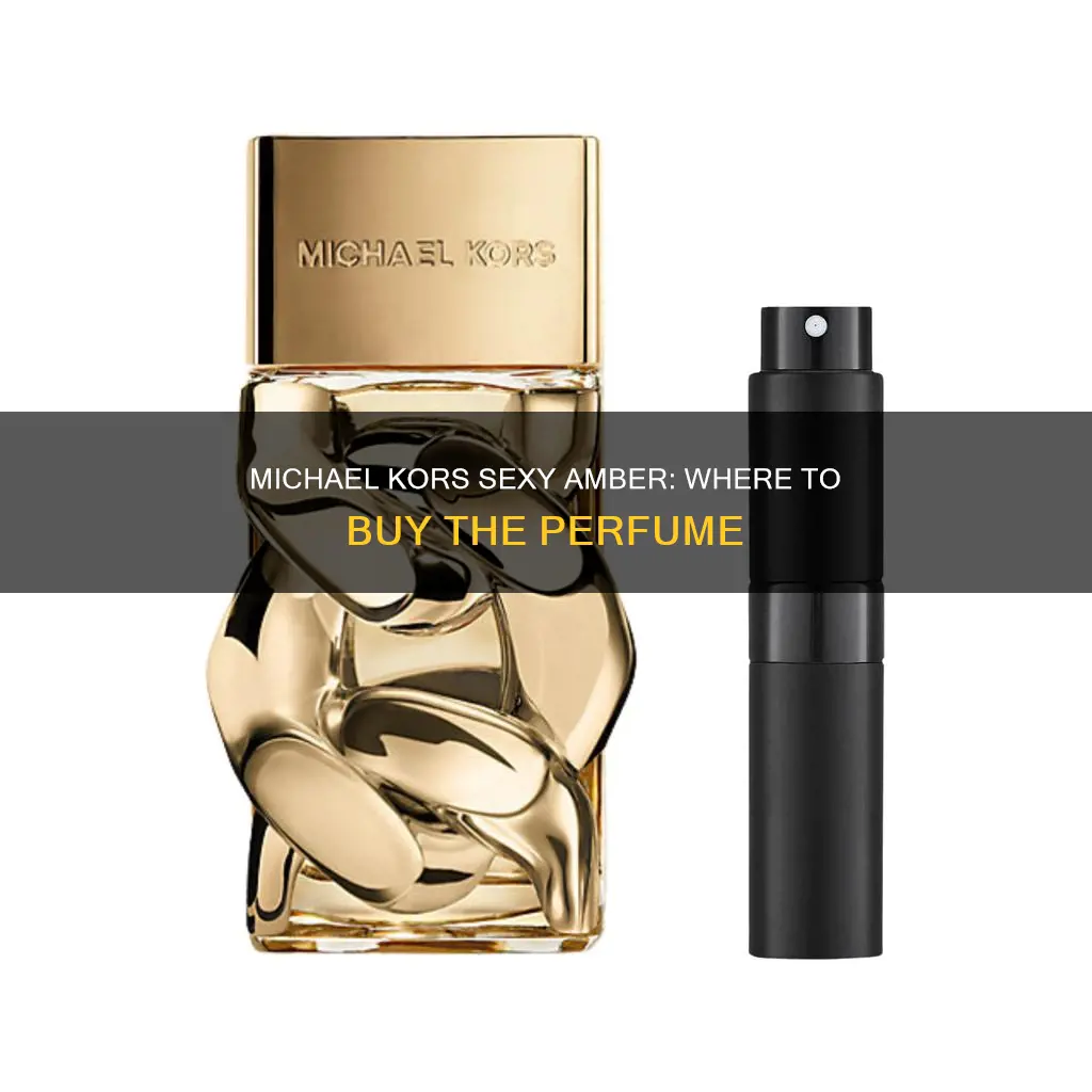where to buy michael kors sexy amber perfume