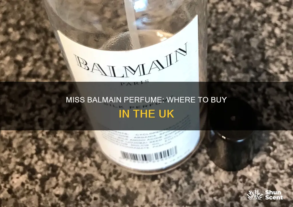 where to buy miss balmain perfume uk