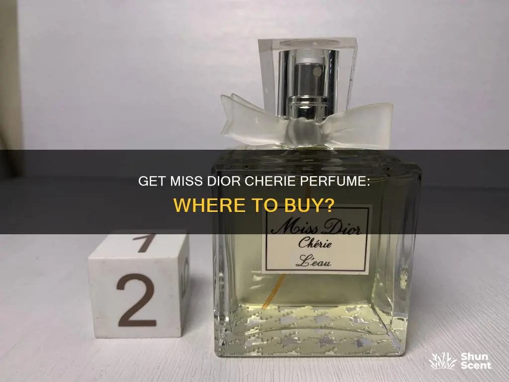 where to buy miss dior cherie perfume