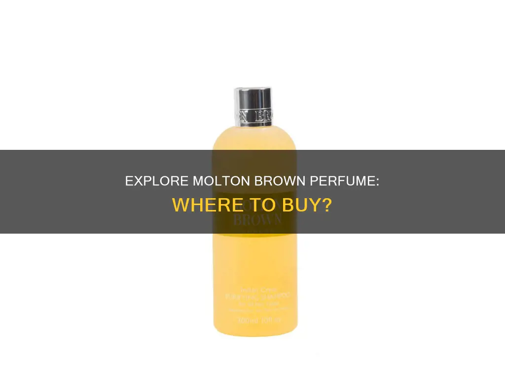 where to buy molton brown perfume