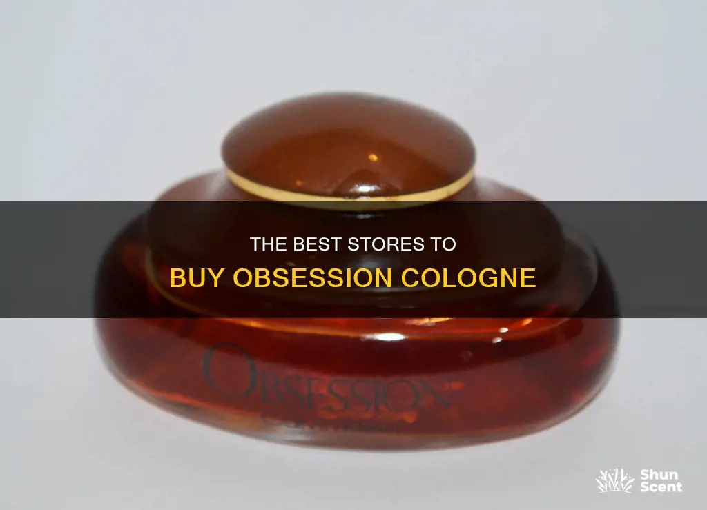 where to buy obsession cologne