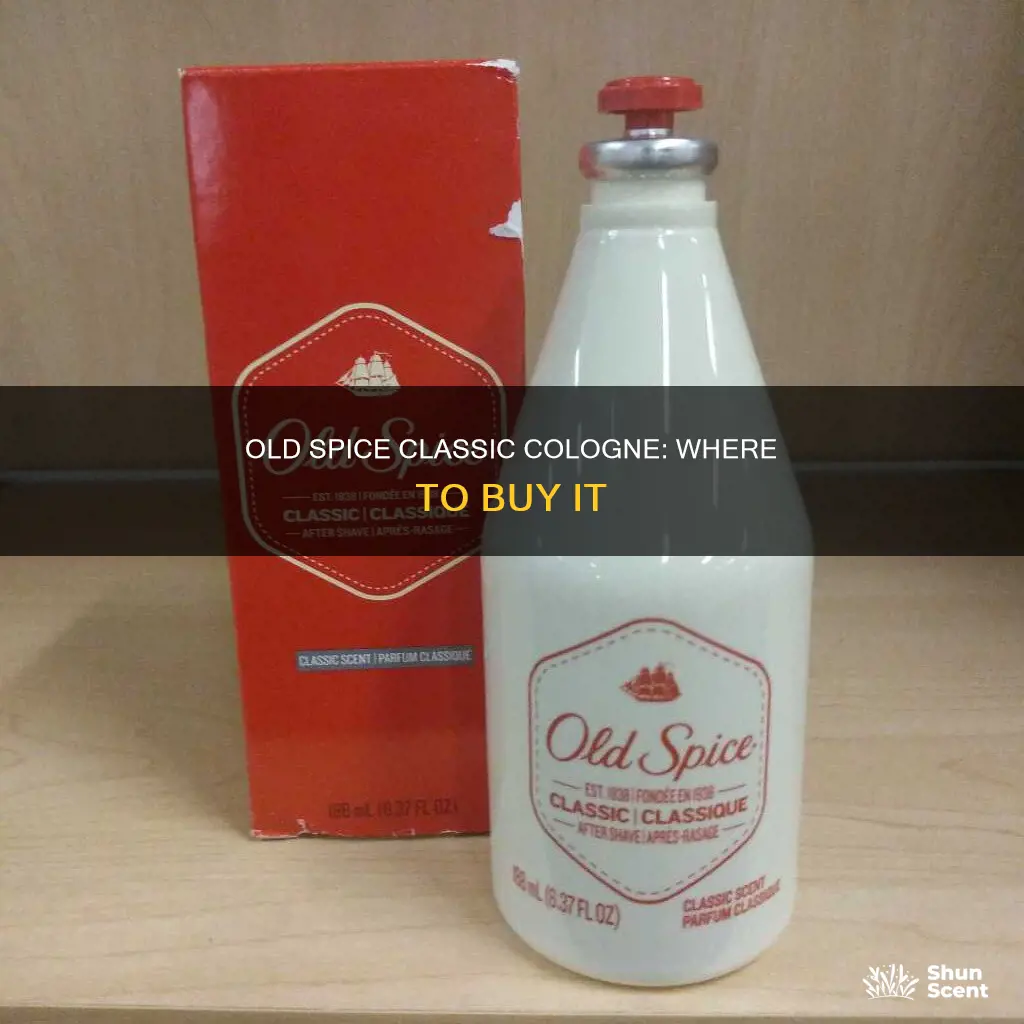 where to buy old spice classic cologne