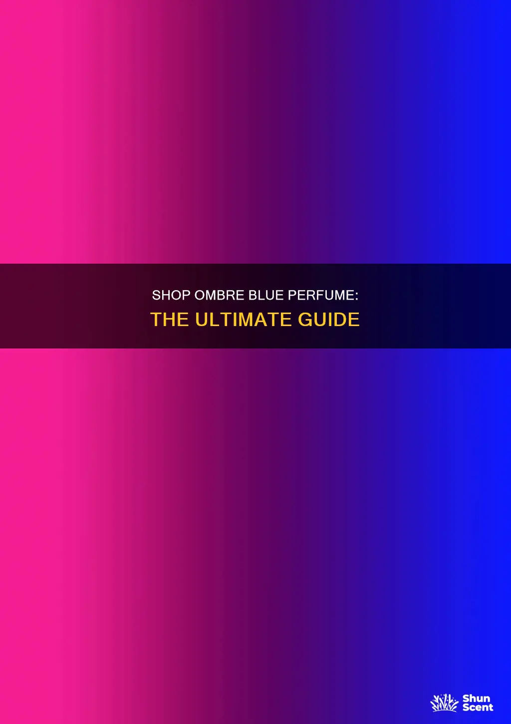 where to buy ombre blue perfume