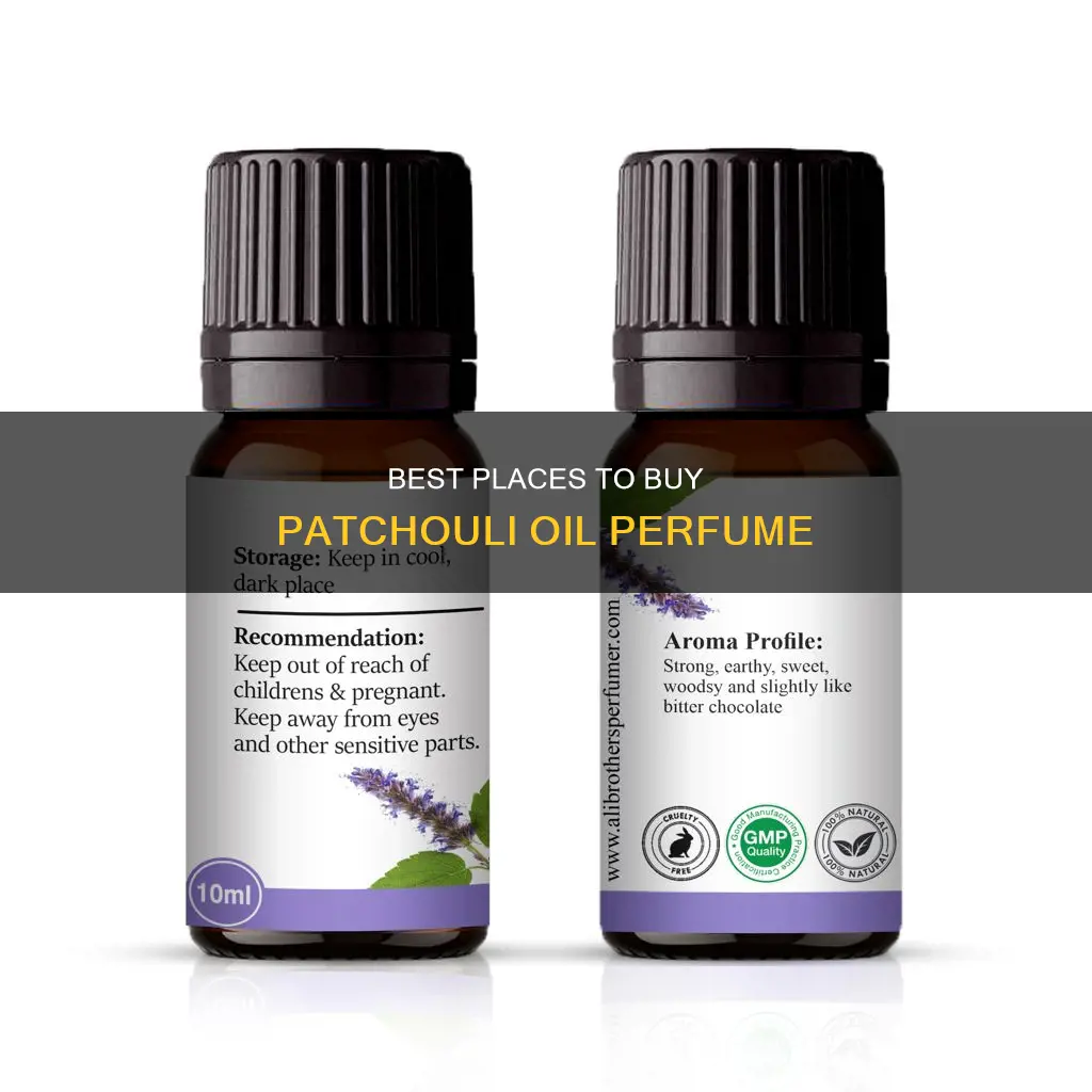 where to buy patchouli oil perfume