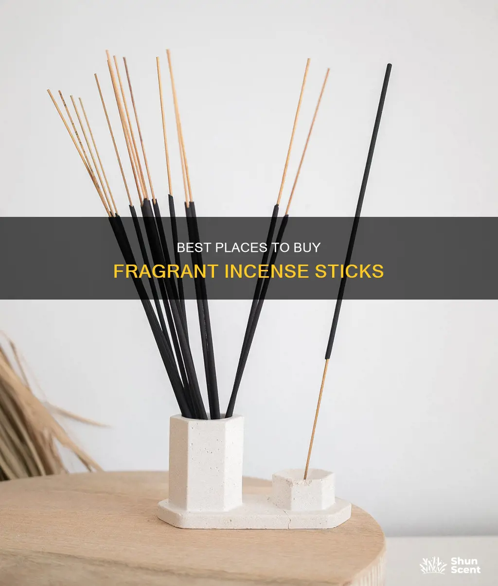 where to buy perfumed incense sticks