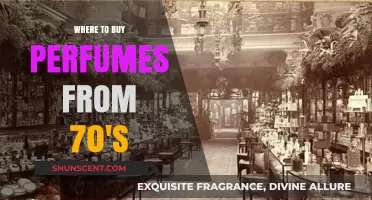 Vintage Scents: Where to Find 70's Perfumes