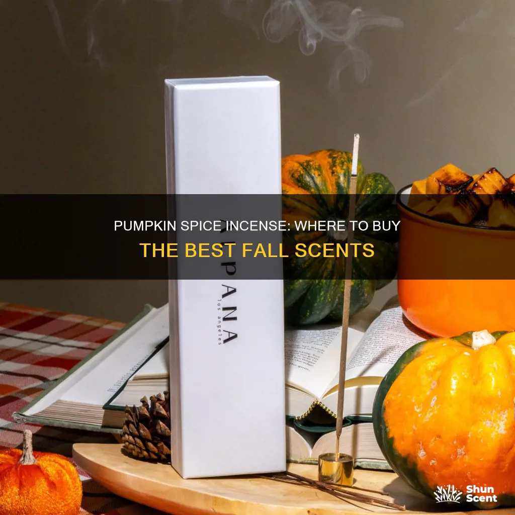 where to buy pumpkin spice scented incense