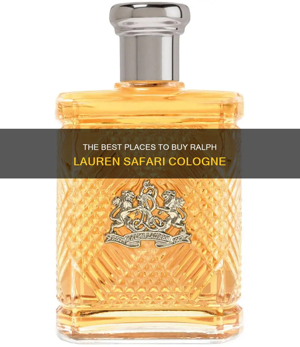 where to buy ralph lauren safari cologne