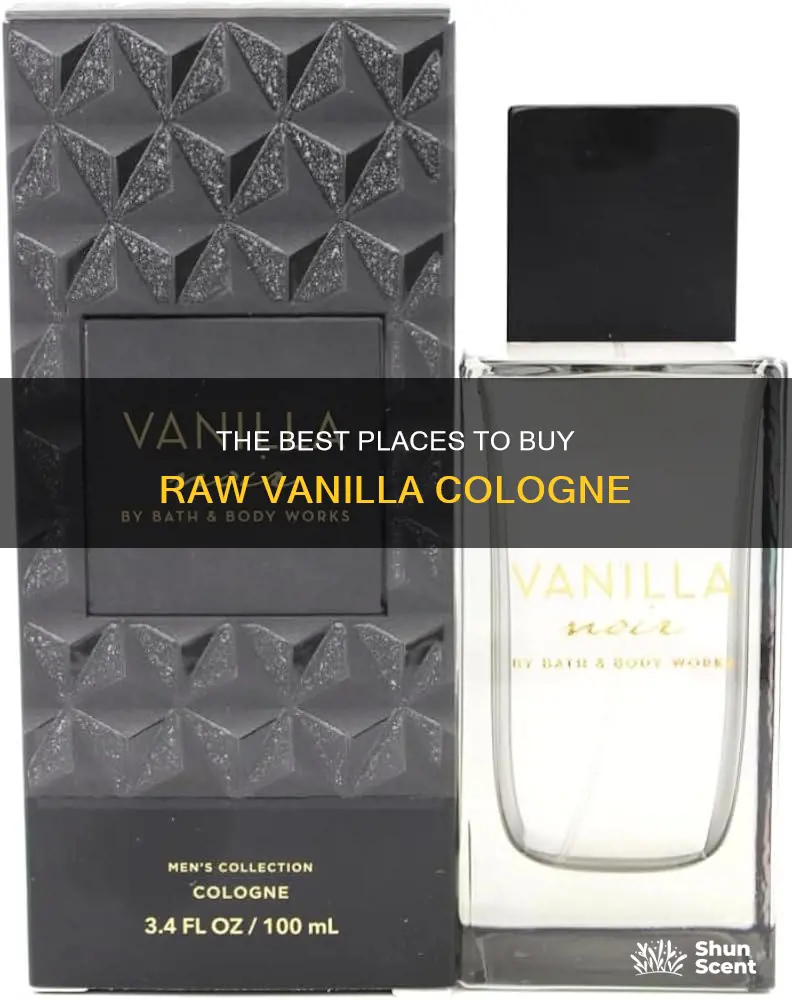 where to buy raw vanilla cologne