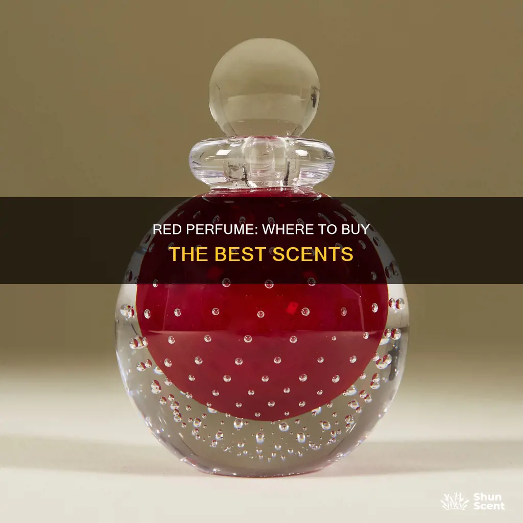 where to buy red perfume