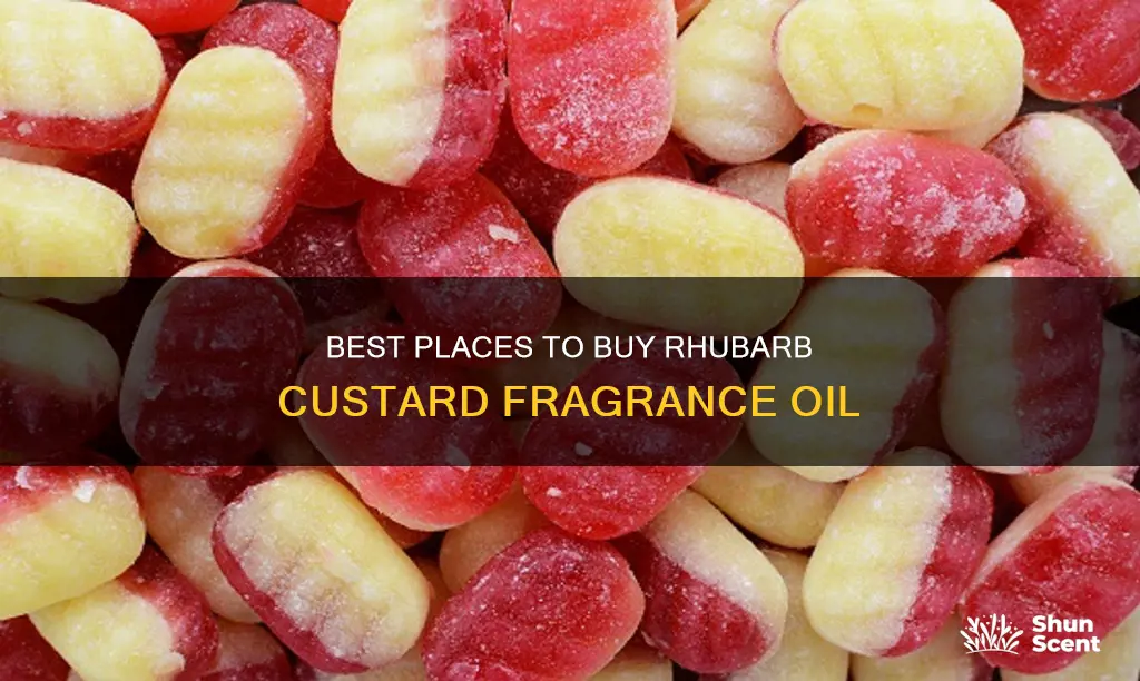 where to buy rhubarb custard fragrance oil