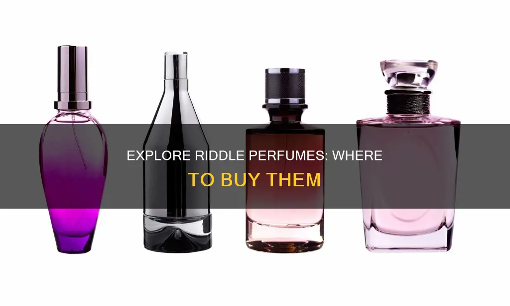 where to buy riddle perfume