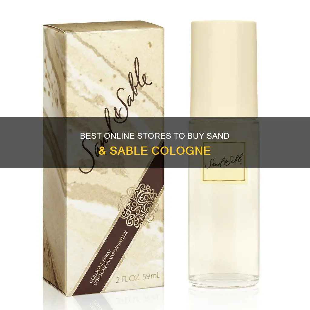 where to buy sand and sable cologne