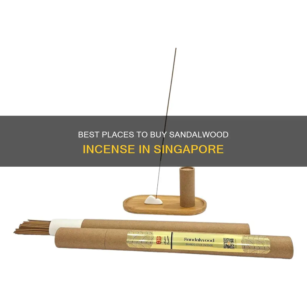 where to buy sandalwood incense in singapore