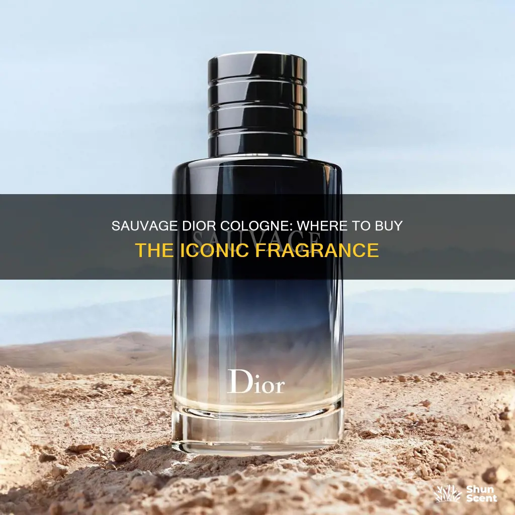 where to buy sauvage dior cologne