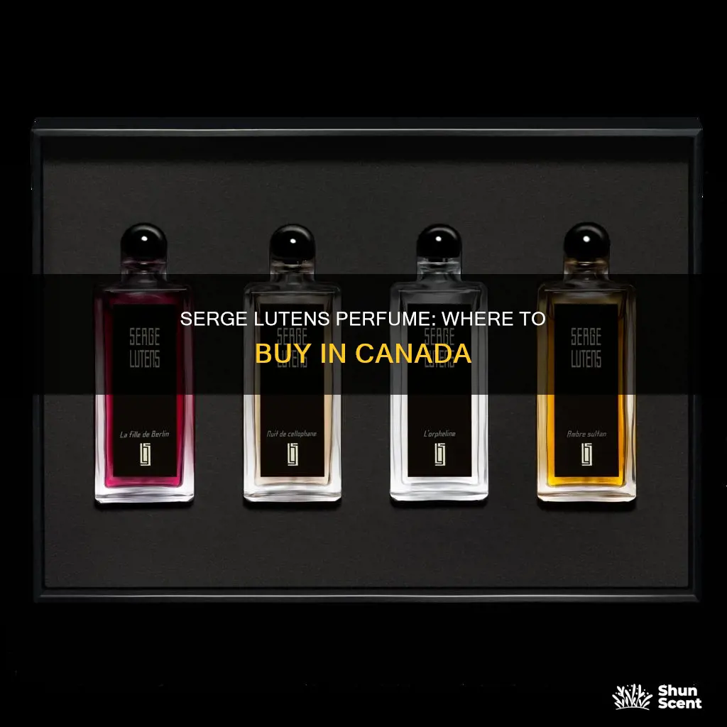 where to buy serge lutens perfume in canada