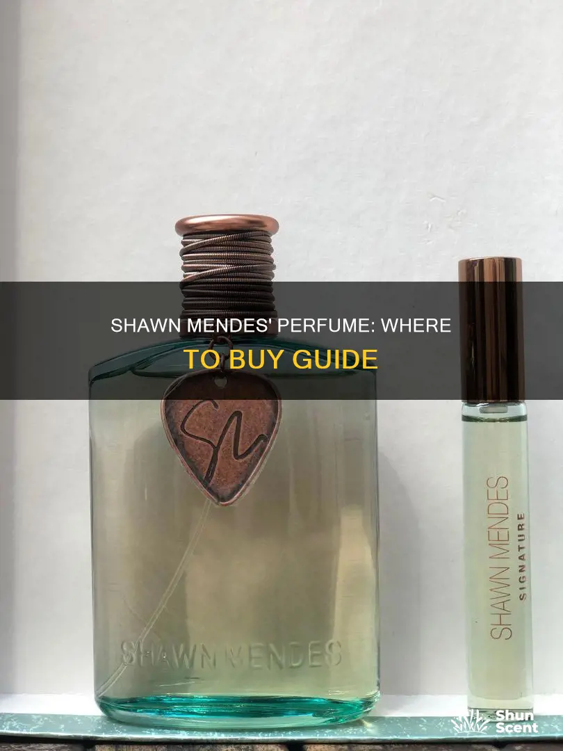 where to buy shawn mendes perfume