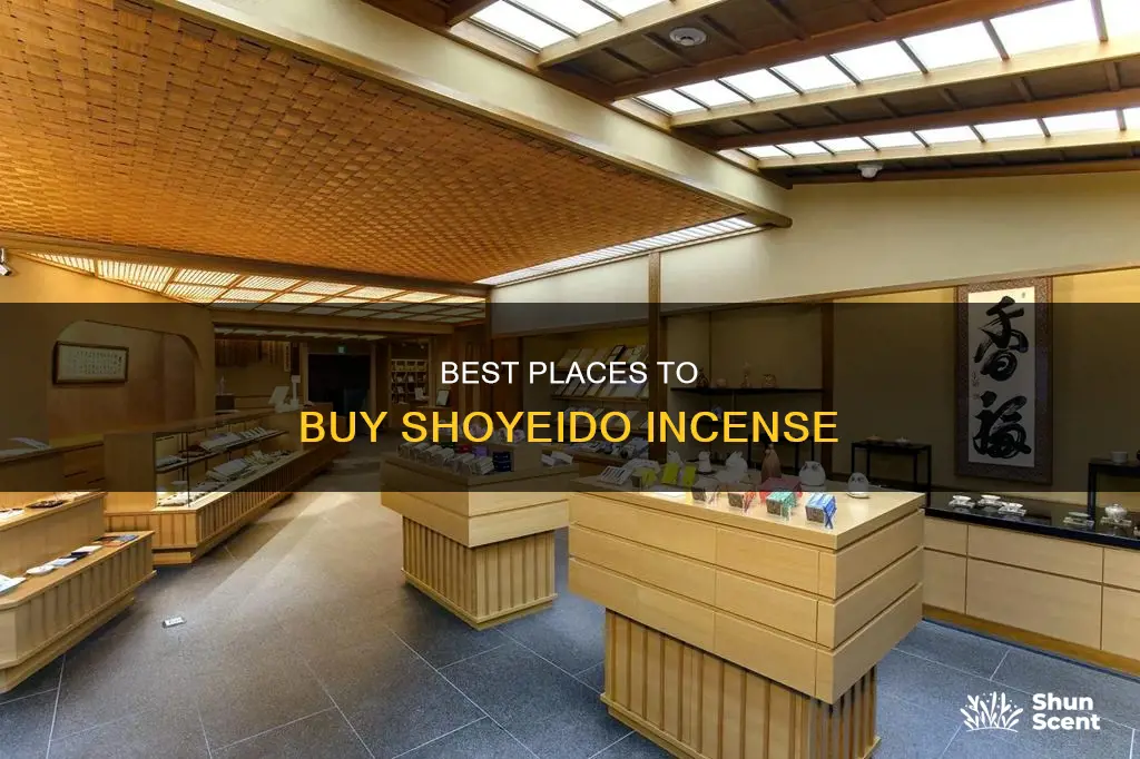 where to buy shoyeido incense