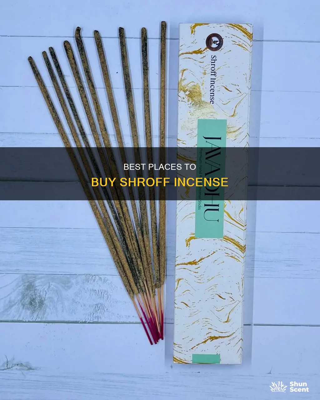 where to buy shroff incenses