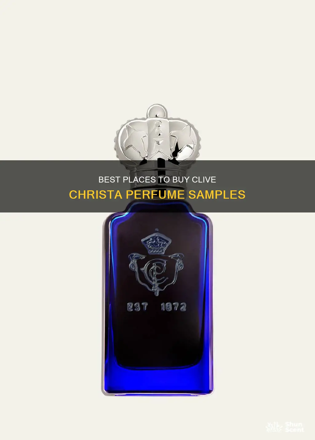 where to buy small amounts of clive christua perfume