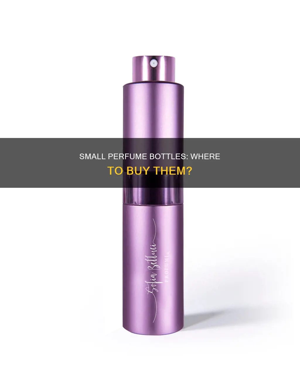 where to buy small perfume bottles