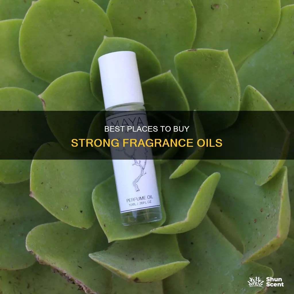 where to buy strongest fragrance oils