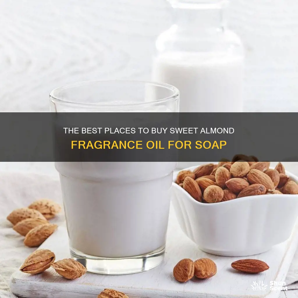 where to buy sweet almond fragrance oil specifically for soap