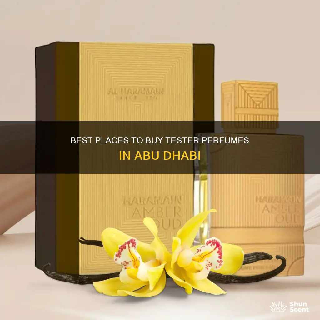 where to buy tester perfumes in abu dhabi