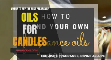 Best Places to Buy Fragrance Oils for Candles