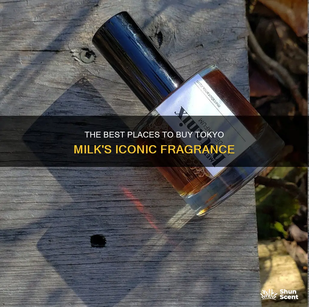 where to buy tokyo milk gin and rosewater perfume