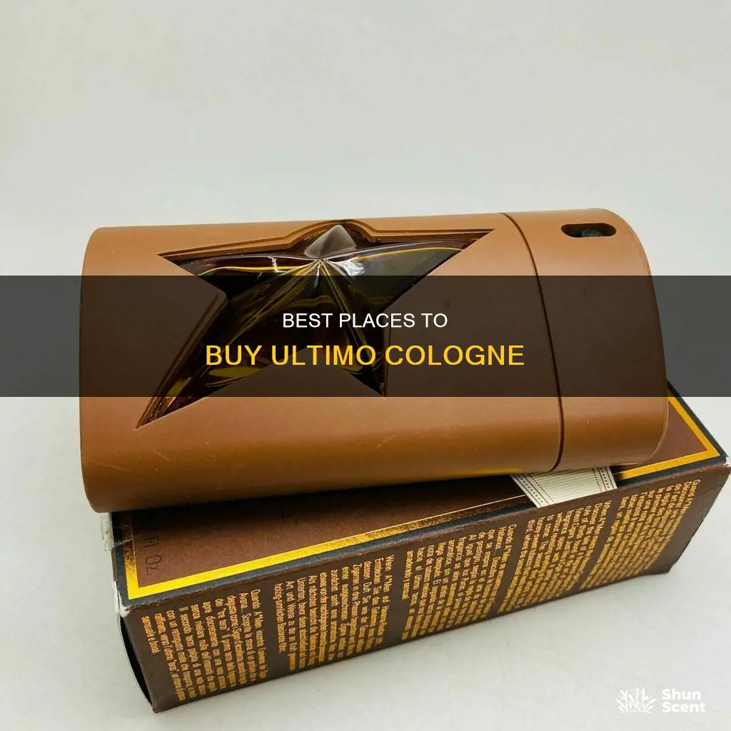 where to buy ultimo cologne