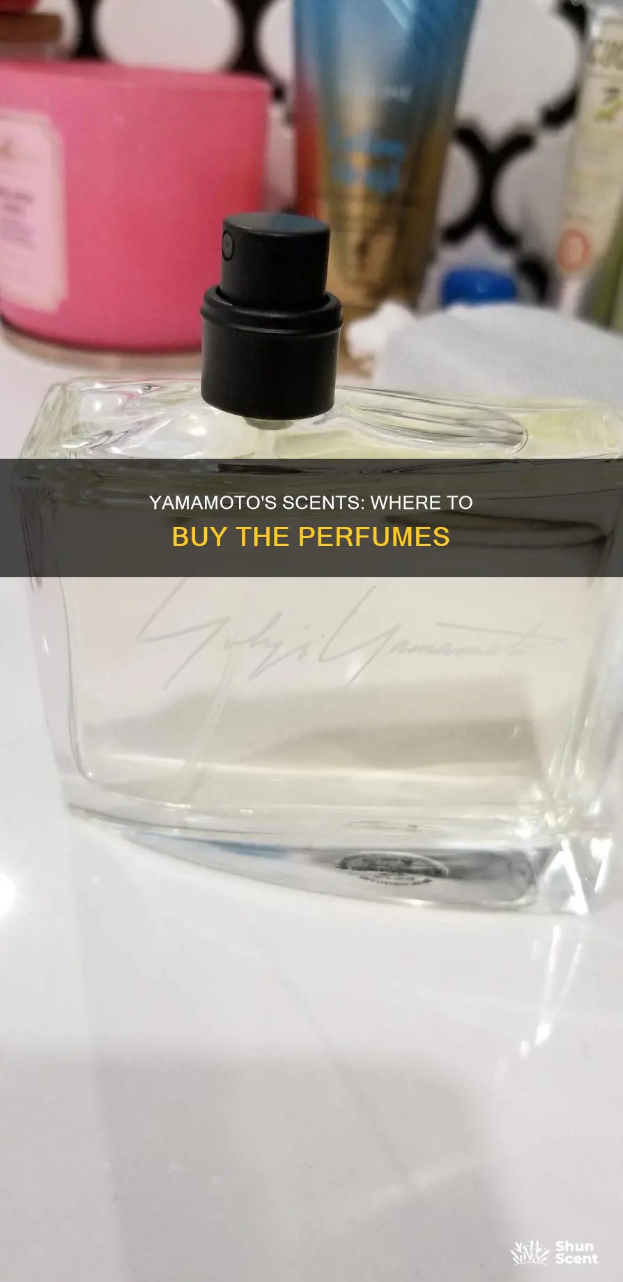 where to buy yohji yamamoto perfume