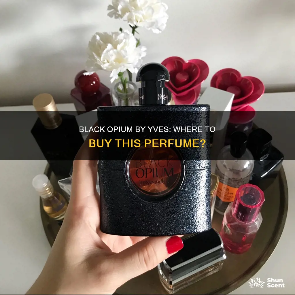 where to buy yves black opium perfume
