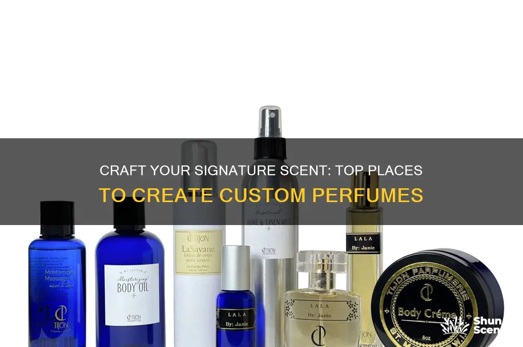where to create your own perfume
