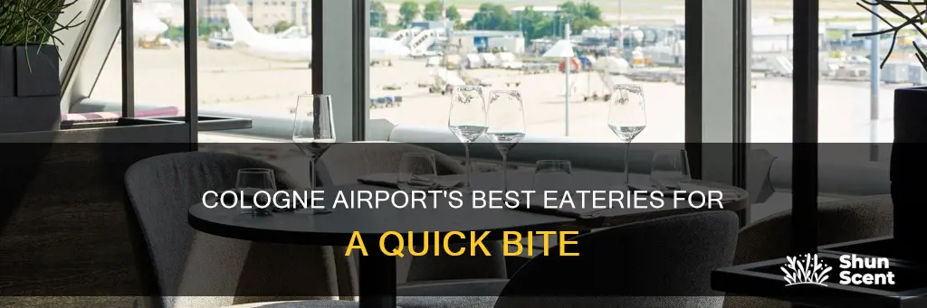 where to eat cologne airport