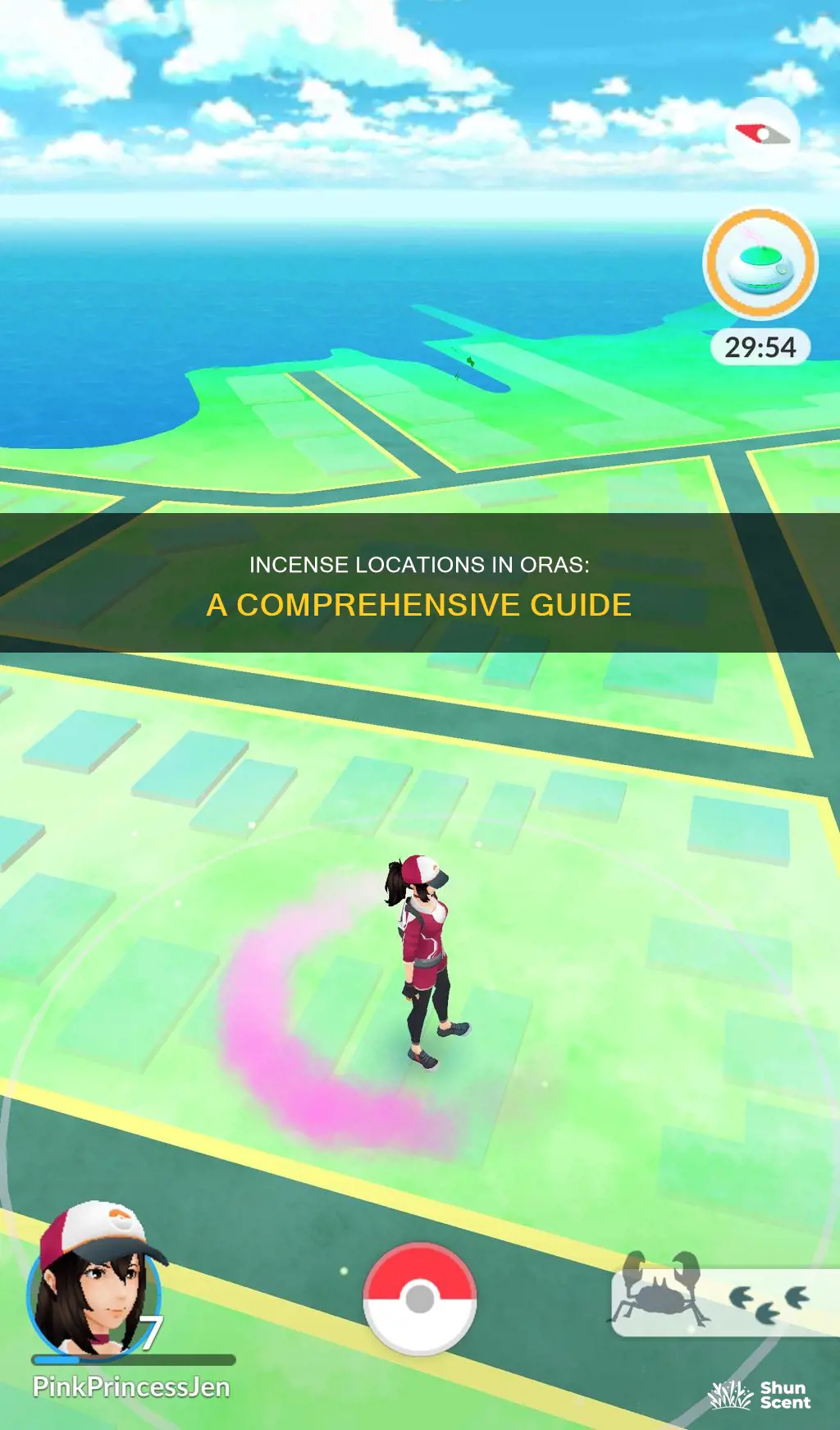 where to find all incense in oras