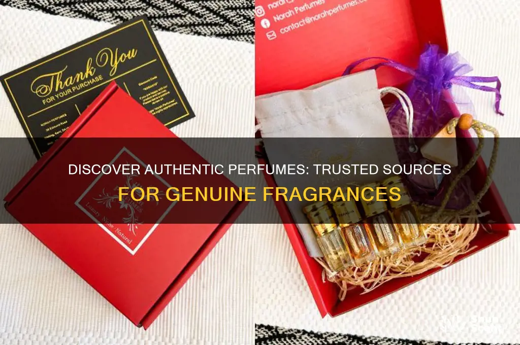where to find authetic perfume