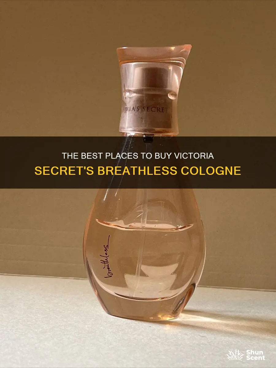 where to find breathless cologne by victorria secret