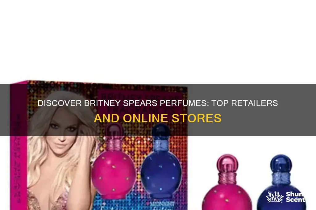 where to find britney spears perfume